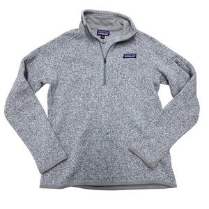Patagonia Women’s Gray Better Sweater Fleece Quarter Zip Pullover